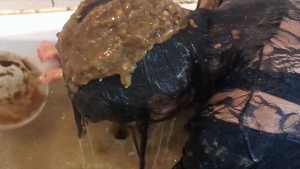 omg-sexy-gothic-girl-gunged-in-custard-a