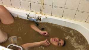 omg-sexy-gothic-girl-gunged-in-custard-a